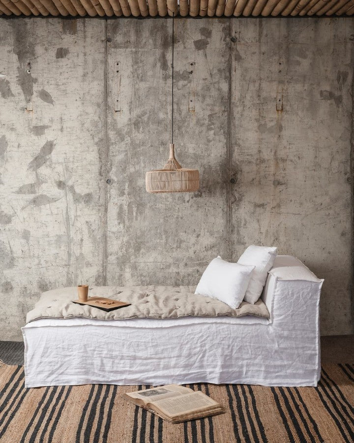 LINUS WHITE CHAISE LONGUE