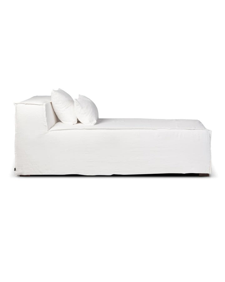 LINUS WHITE CHAISE LONGUE