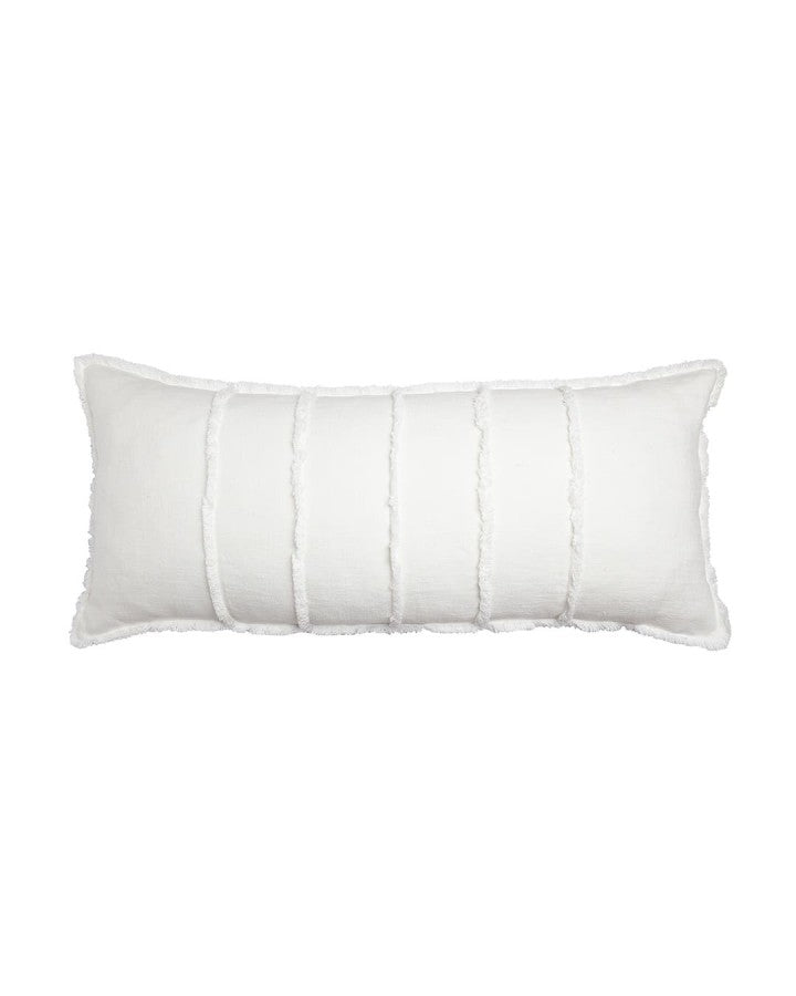 WHITE  W CUSHION COVER