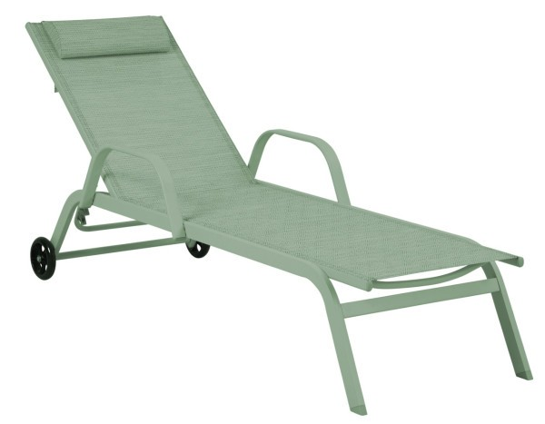 STEEL SUN LOUNGER