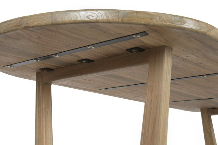 SOLID TEAK DINING TABLE