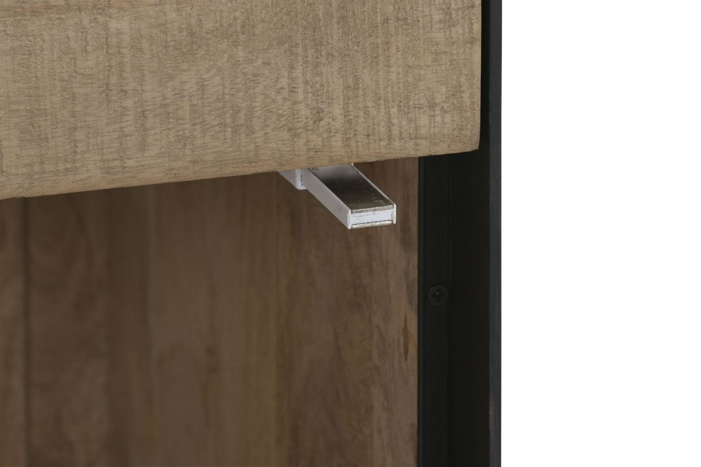 SOLID MANGO WOOD BEDSIDE TABLE