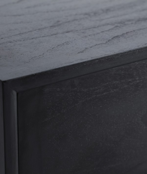 Бюфет от черно дърво Demmin