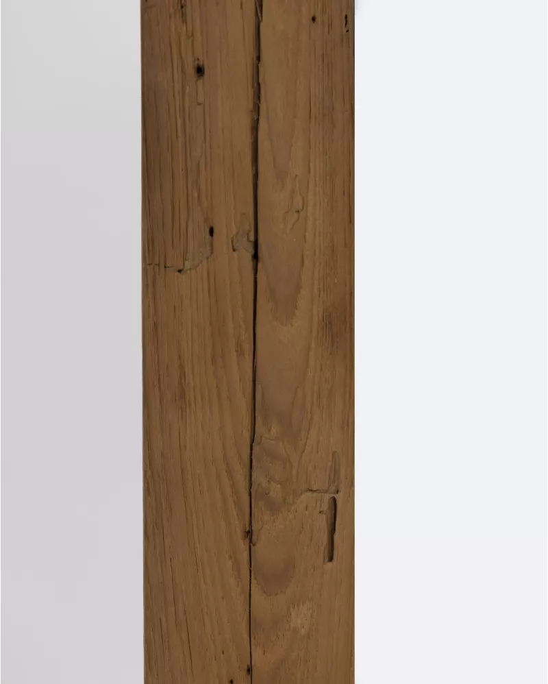 ОГЛЕДАЛО ОТ ТИКОВО ДЪРВО EROSI 100 см