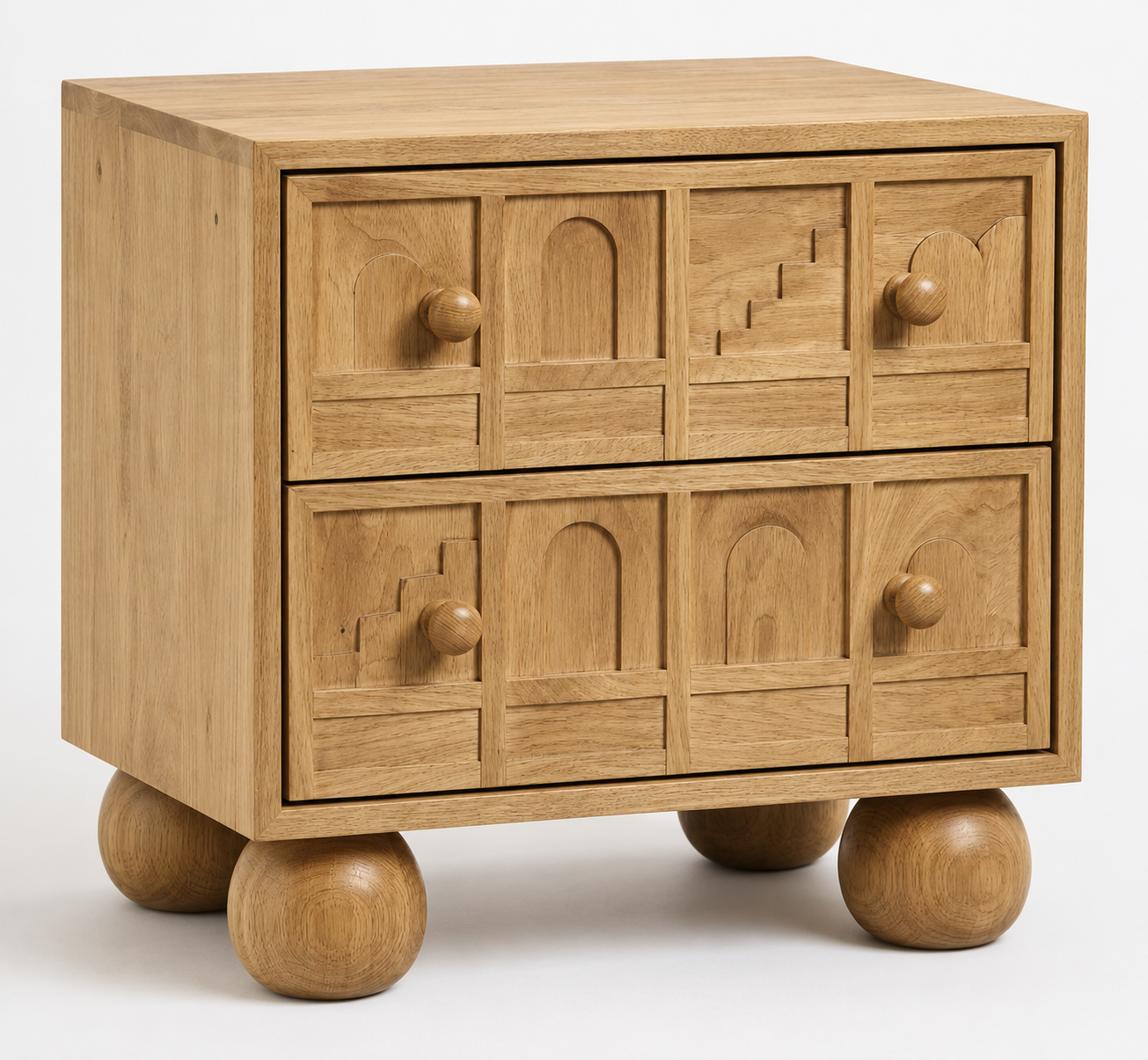 BEDSIDE TABLE HOLLY FROM MANGO WOOD