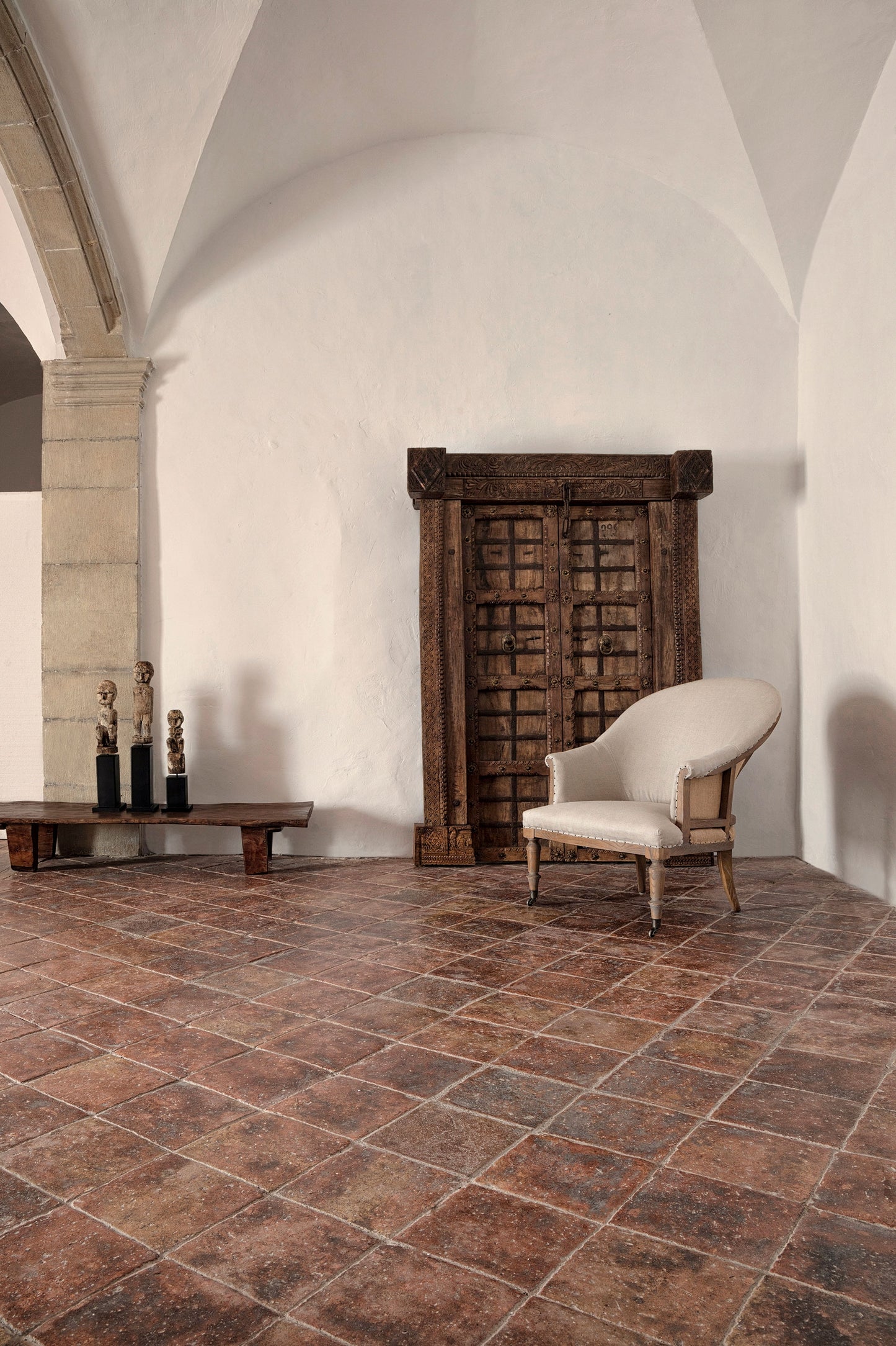 WOOD DECORATIVE FIGURE 67cm