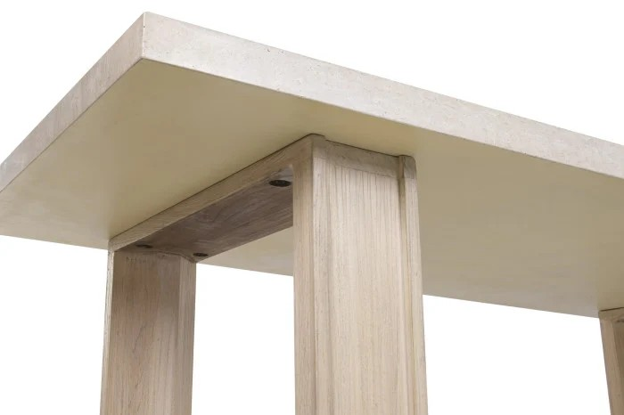 TRAVERTINE DINING TABLE 220cm