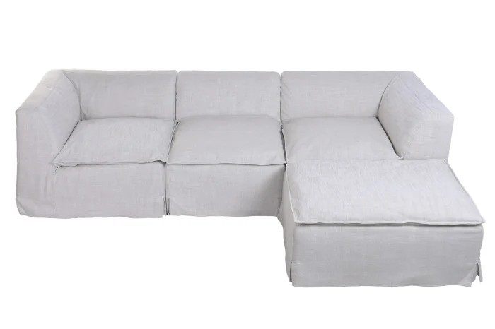 Разтегателен диван MIMOZA LINEN 100X100X74см