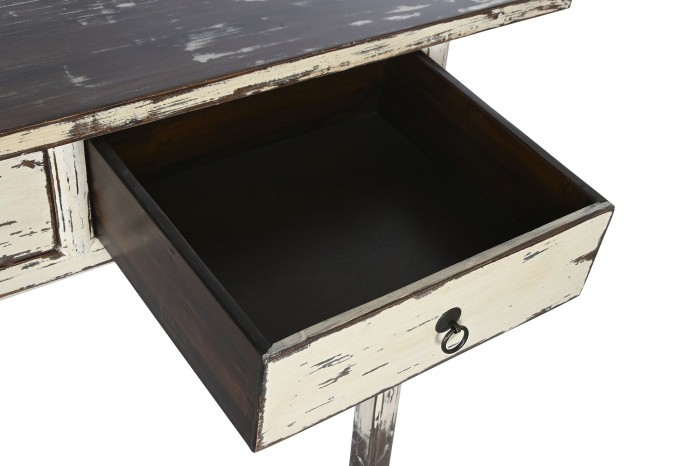 Бяла винтидж конзолна маса 174 см 