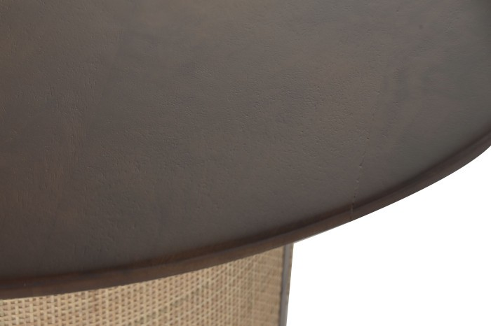 MANGO WOOD COFFEE TABLE DARK BROWN MONTU