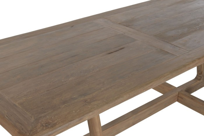 МАСА ЗА ХРАНЕНЕ ОТ РЕЦИКЛИРАНО ТИКОВО ДЪРВО 240 см