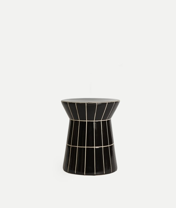 ATTICUS SIDE TABLE IN BLACK