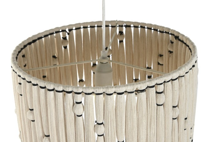 BOHO COTTON THREADS HANGING LAMP