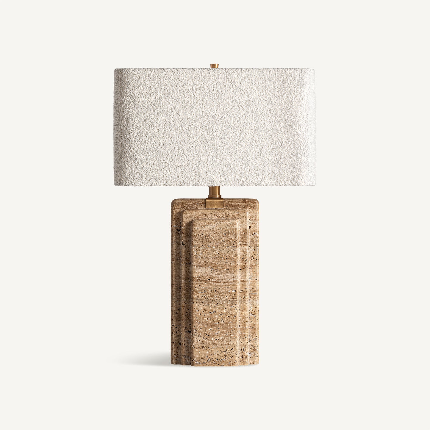 TRAVERTINE TABLE LAMP