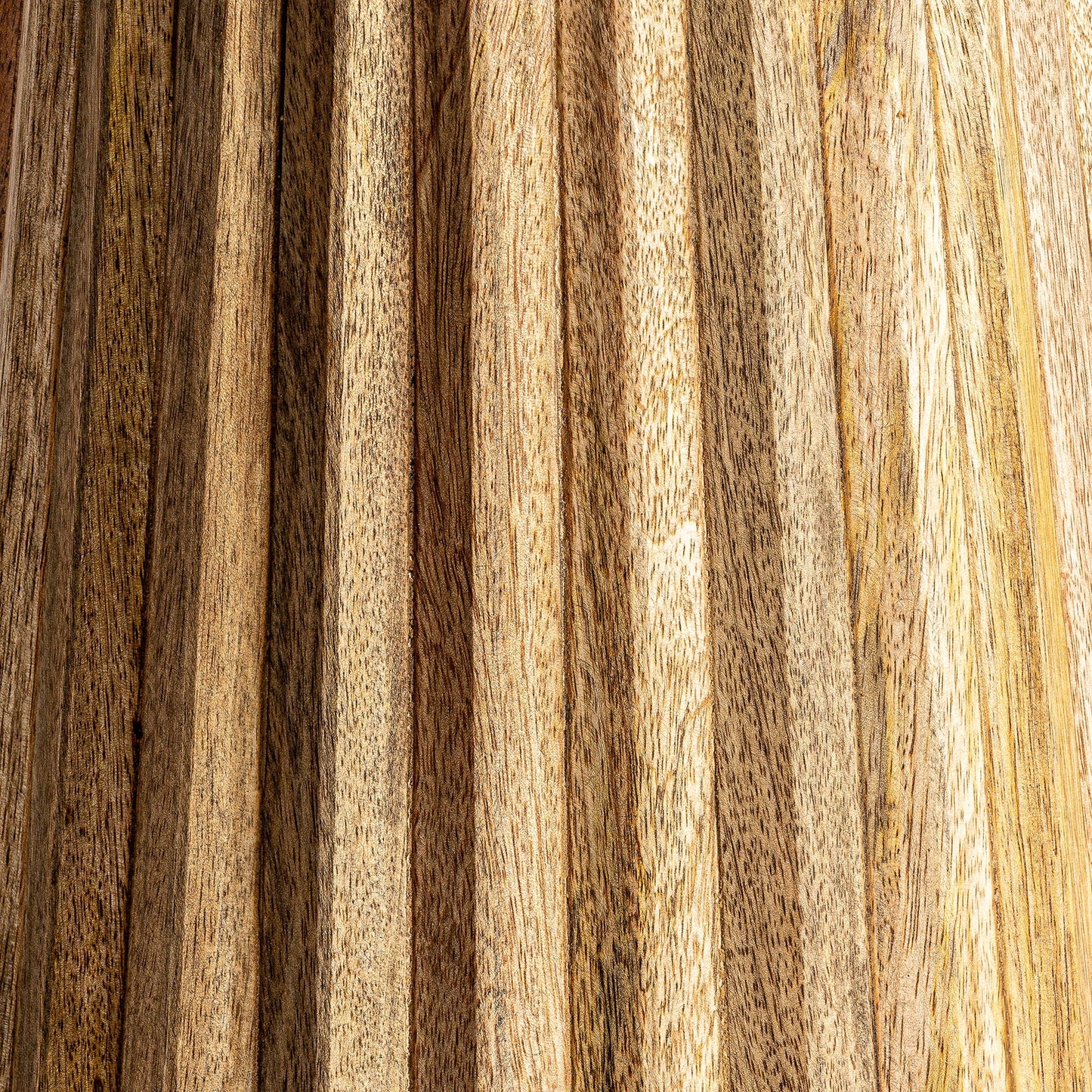 PLISSÉ WOOD SIDE TABLE