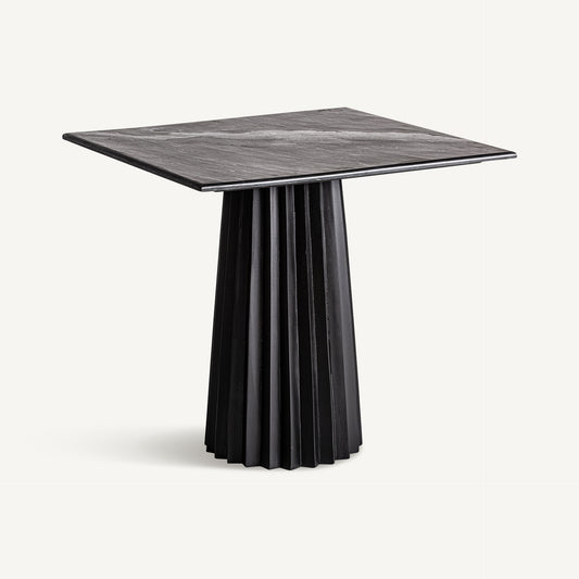 PLISSÉ MANGO WOOD BAR TABLE