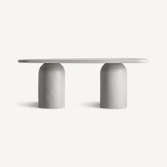 CONCRETE FELHASENA DINING TABLE