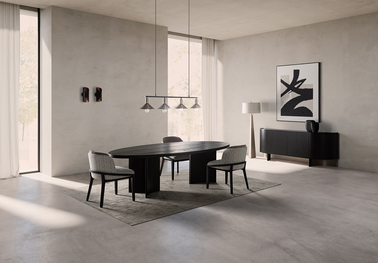 NEUVIC DINING TABLE*270