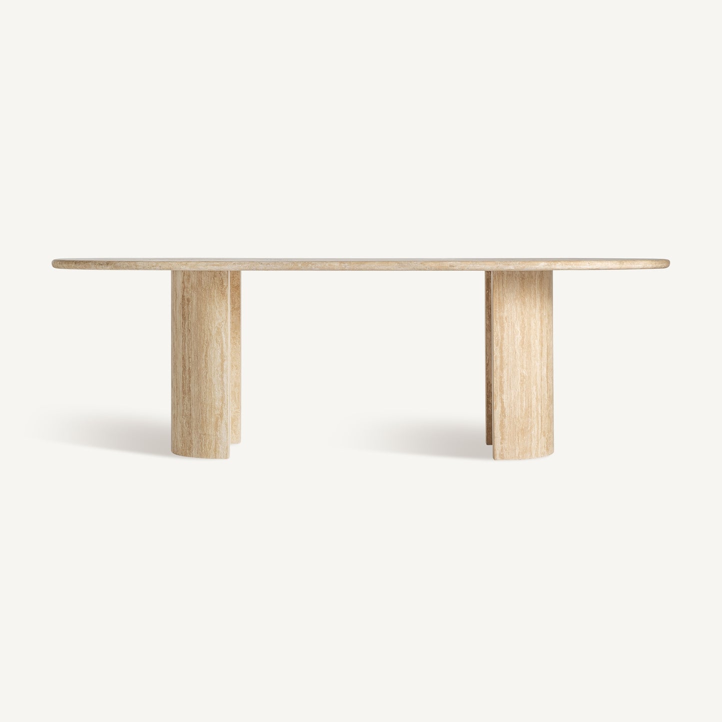 THIENNES TRAVERTINE DINING TABLE