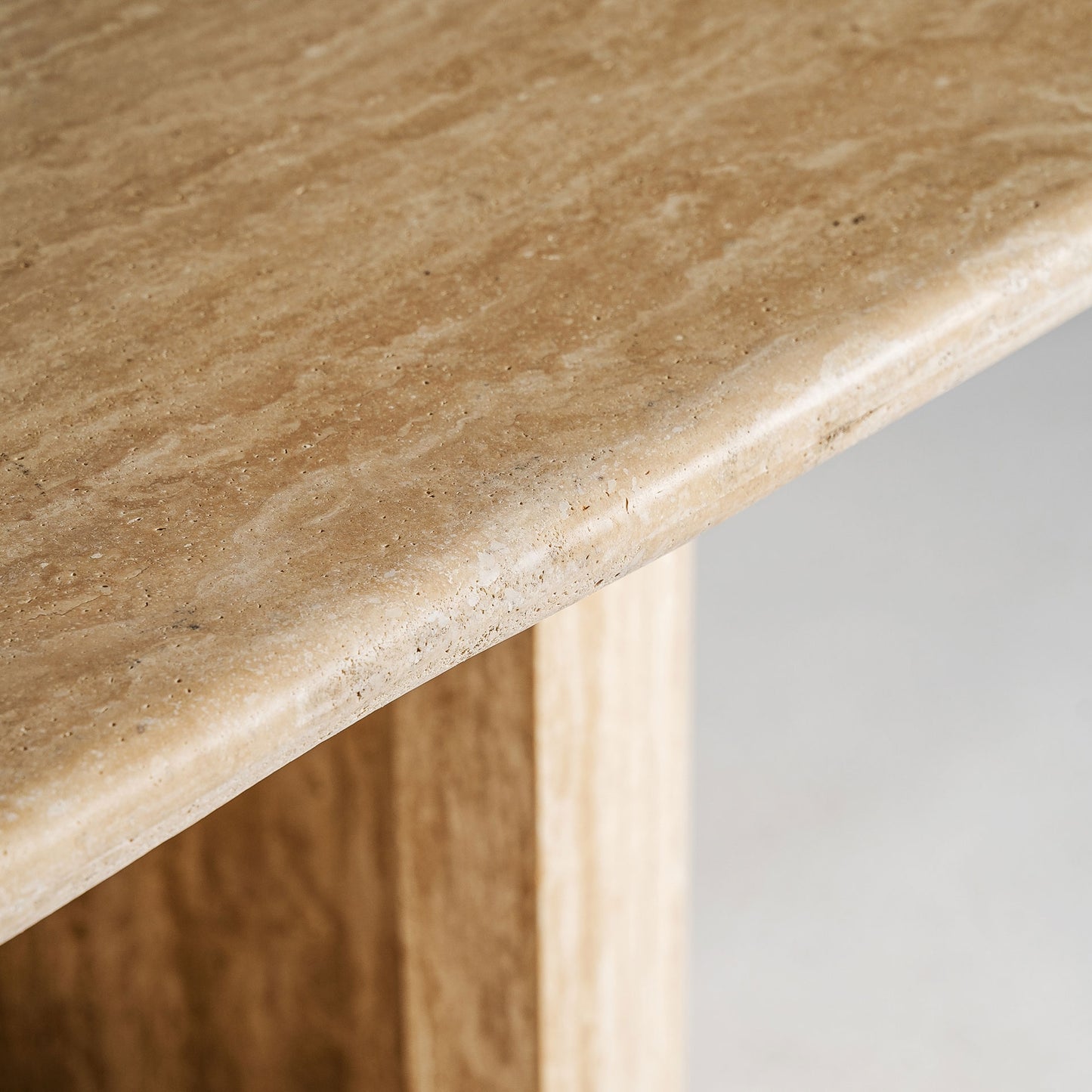 THIENNES TRAVERTINE DINING TABLE