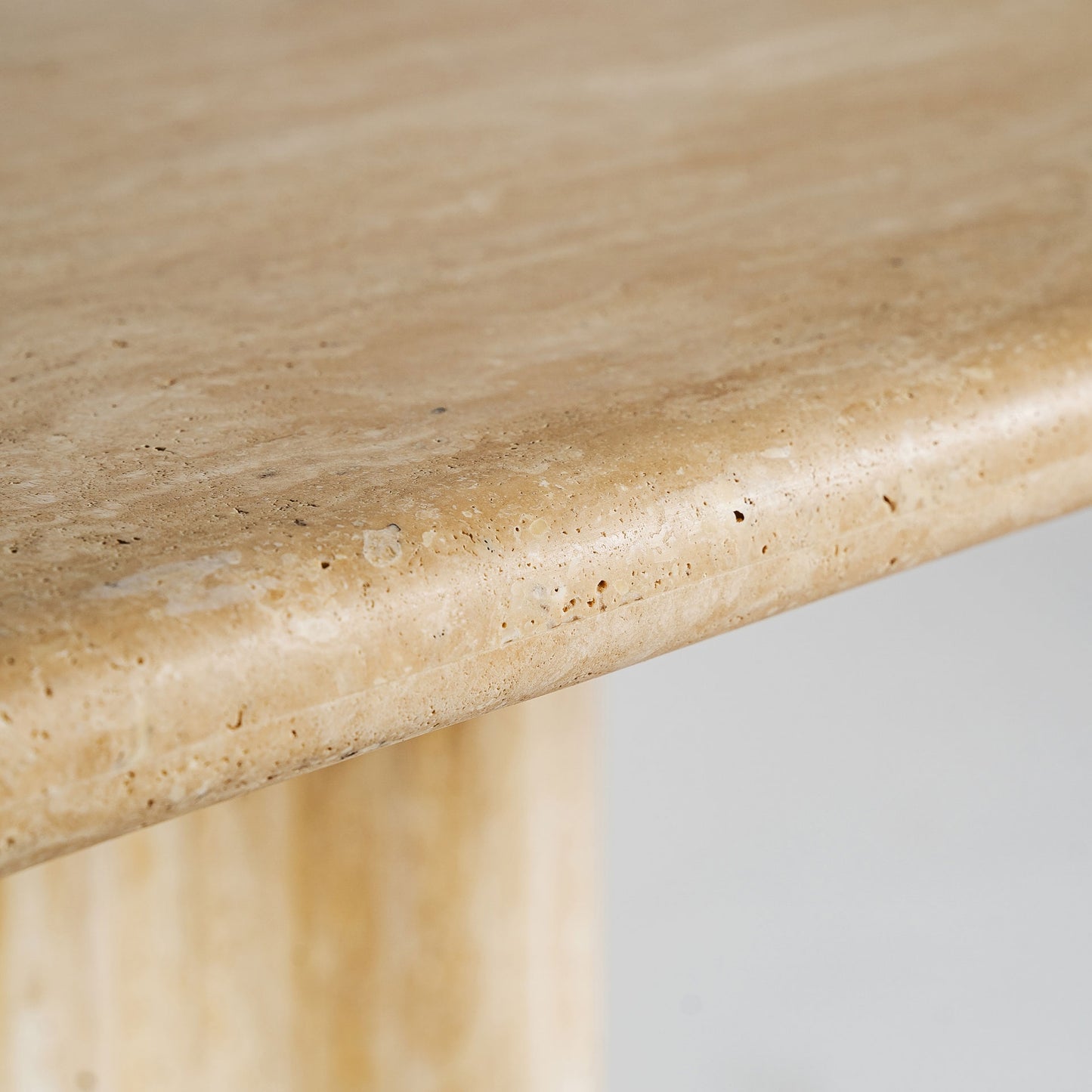 THIENNES TRAVERTINE DINING TABLE
