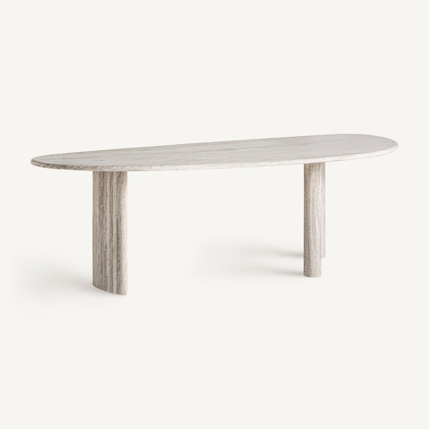 THIENNES TRAVERTINE DINING TABLE