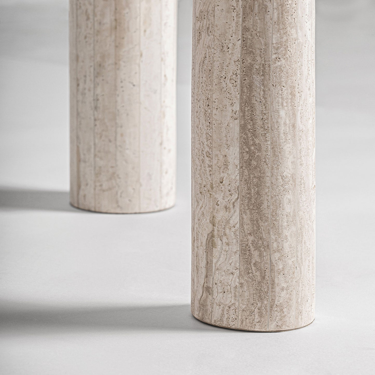 THIENNES TRAVERTINE DINING TABLE
