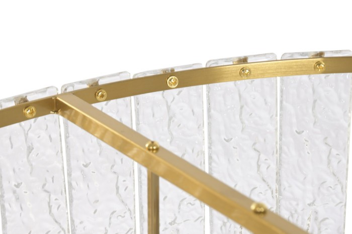 TIERED CRISTAL CHANDELIER