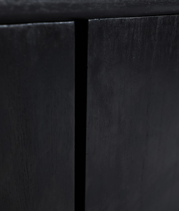 Бюфет от черно дърво Demmin