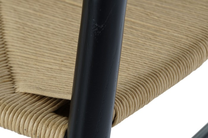 ELM WOOD AND FIBER CHAIR IN BLACK 10