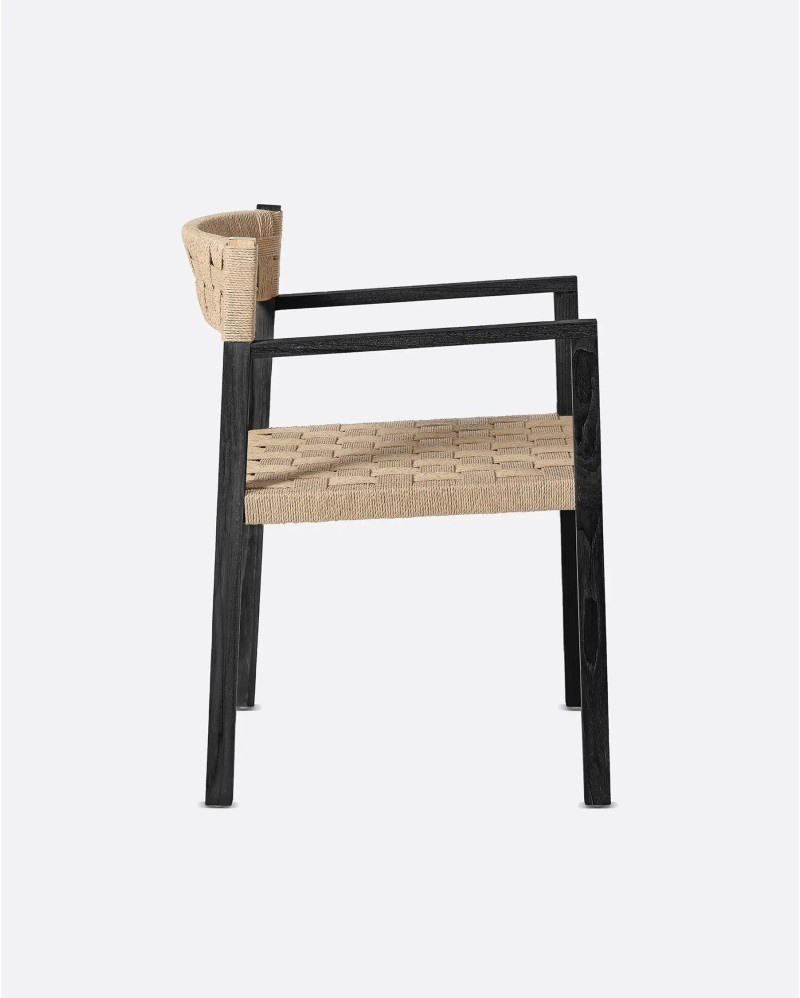 OUTDOOR TEAK WOOD ARMCHAIR CORA
