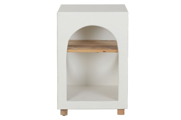 MANGO/CONCRETE AUXILIARY TABLE STRATO
