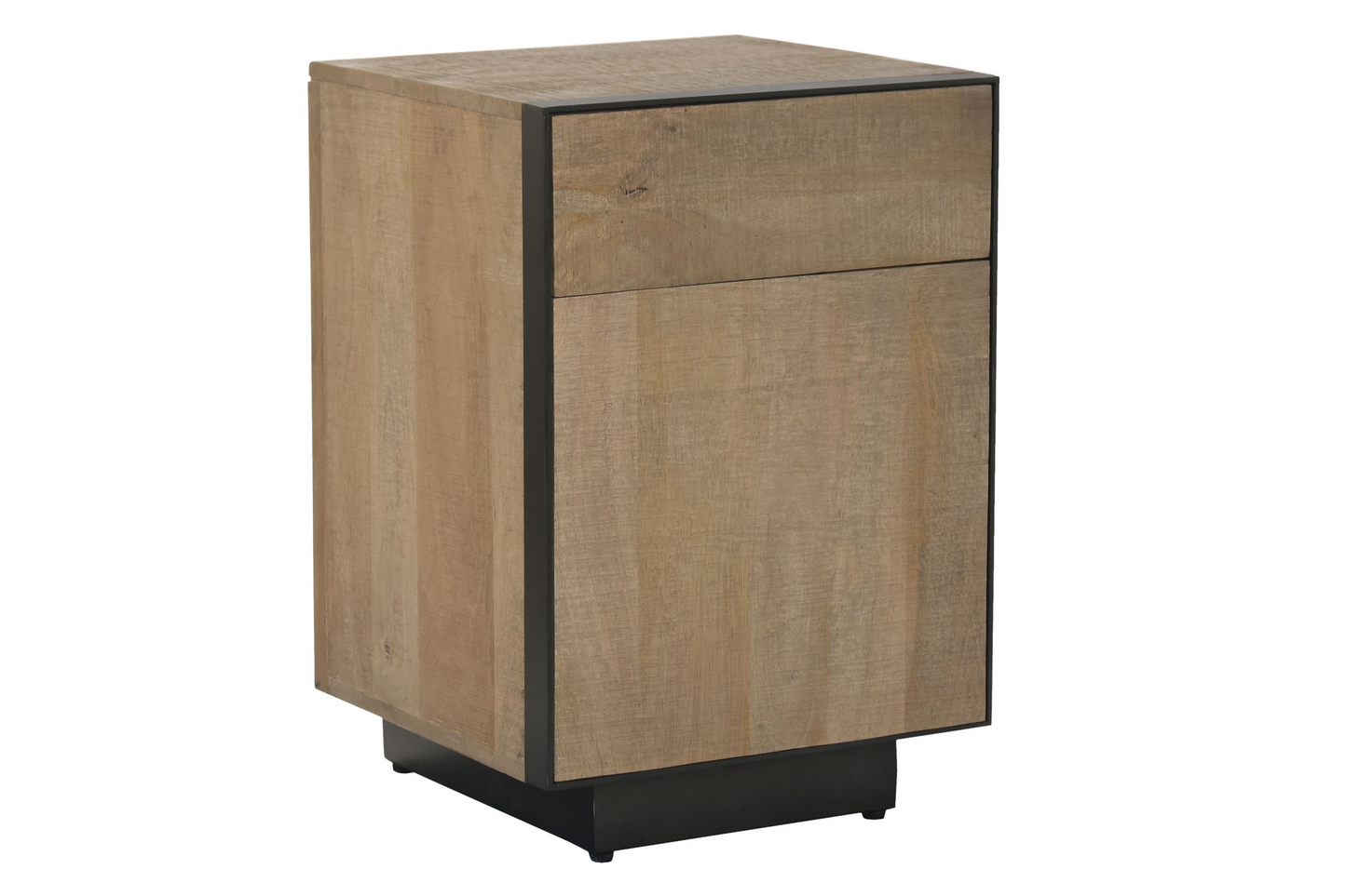 SOLID MANGO WOOD BEDSIDE TABLE