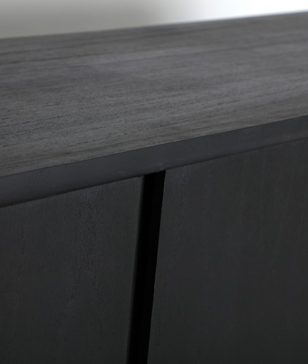 Бюфет Thiers черен дървен 180 см