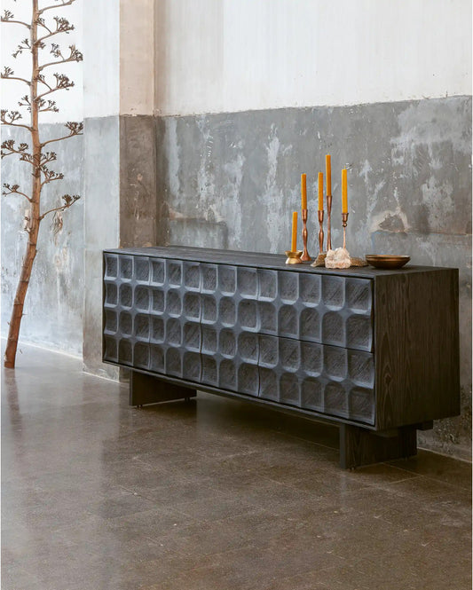 SIDEBOARD RIJA BLACK*223