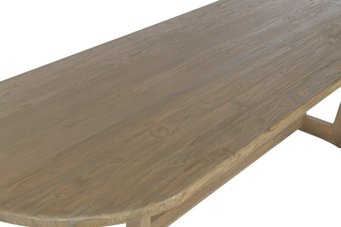 SOLID TEAK DINING TABLE