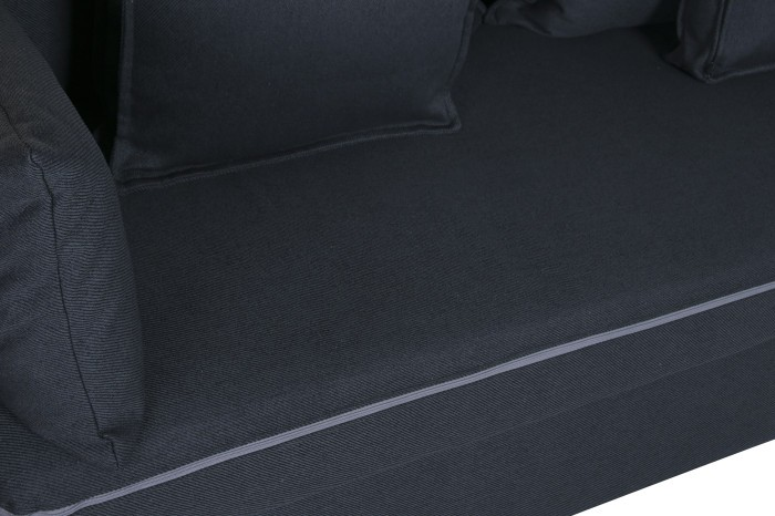 SOFA-BED IN NAVY BLUE COLOR 224cm