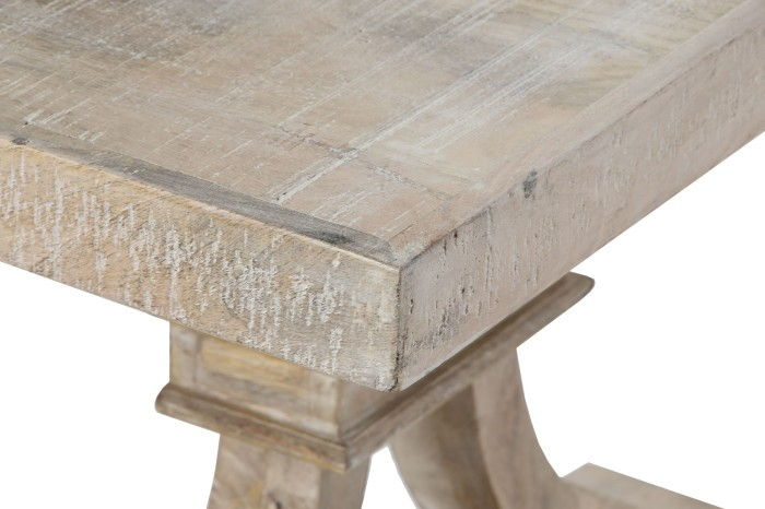 MANGO WOOD DECAPE DINING TABLE 200cm