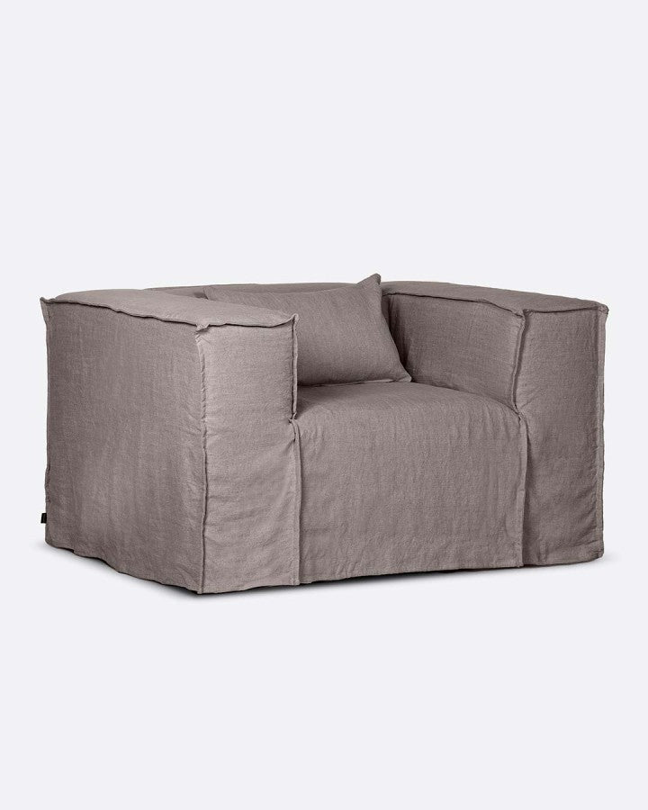 LINUS LINEN ARMCHAIR