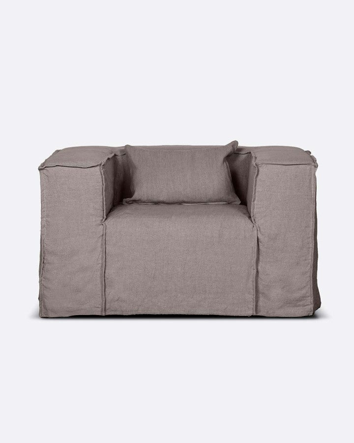 LINUS LINEN ARMCHAIR