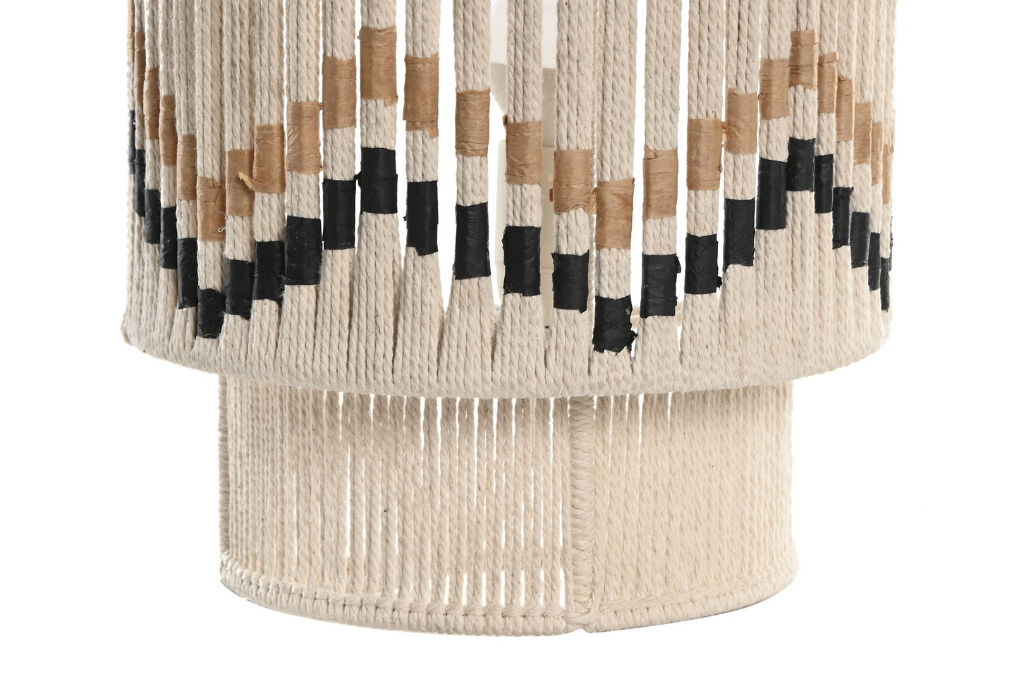 СТЕННА ЛАМПА ОТ ПАМУК В БОХО СТИЛ