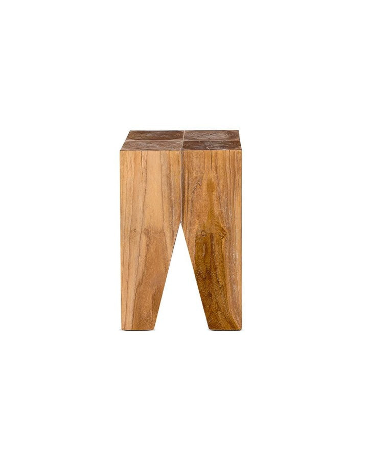 NAT WOOD SIDE TABLE