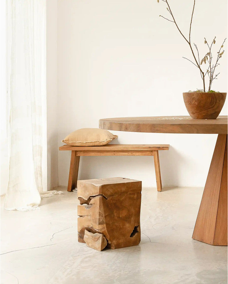 TOOR TEAK STOOL