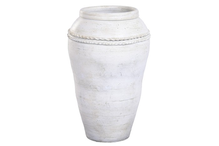 TERRACOTA FLOOR VASE 77CM