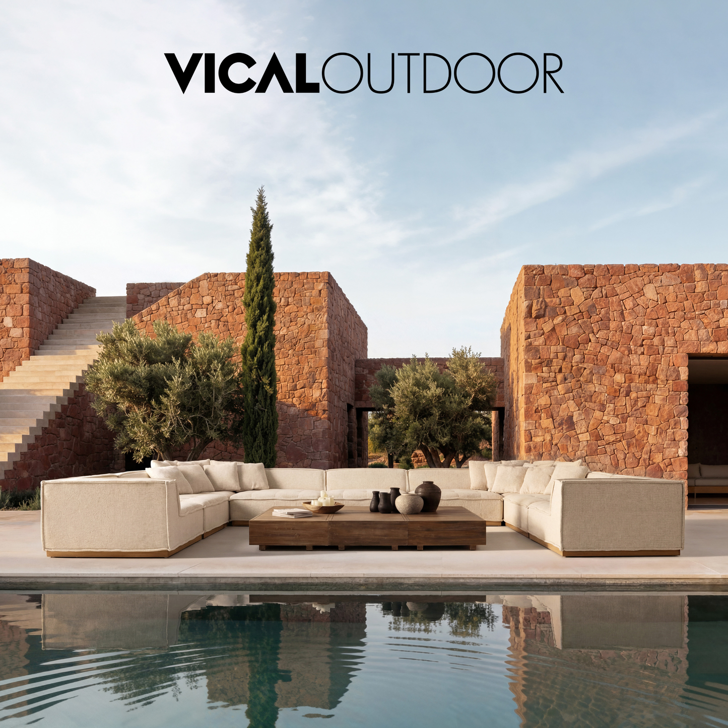 OUTDOOR MODULAR SOFA OLPE