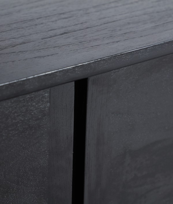 Бюфет от черно дърво Demmin