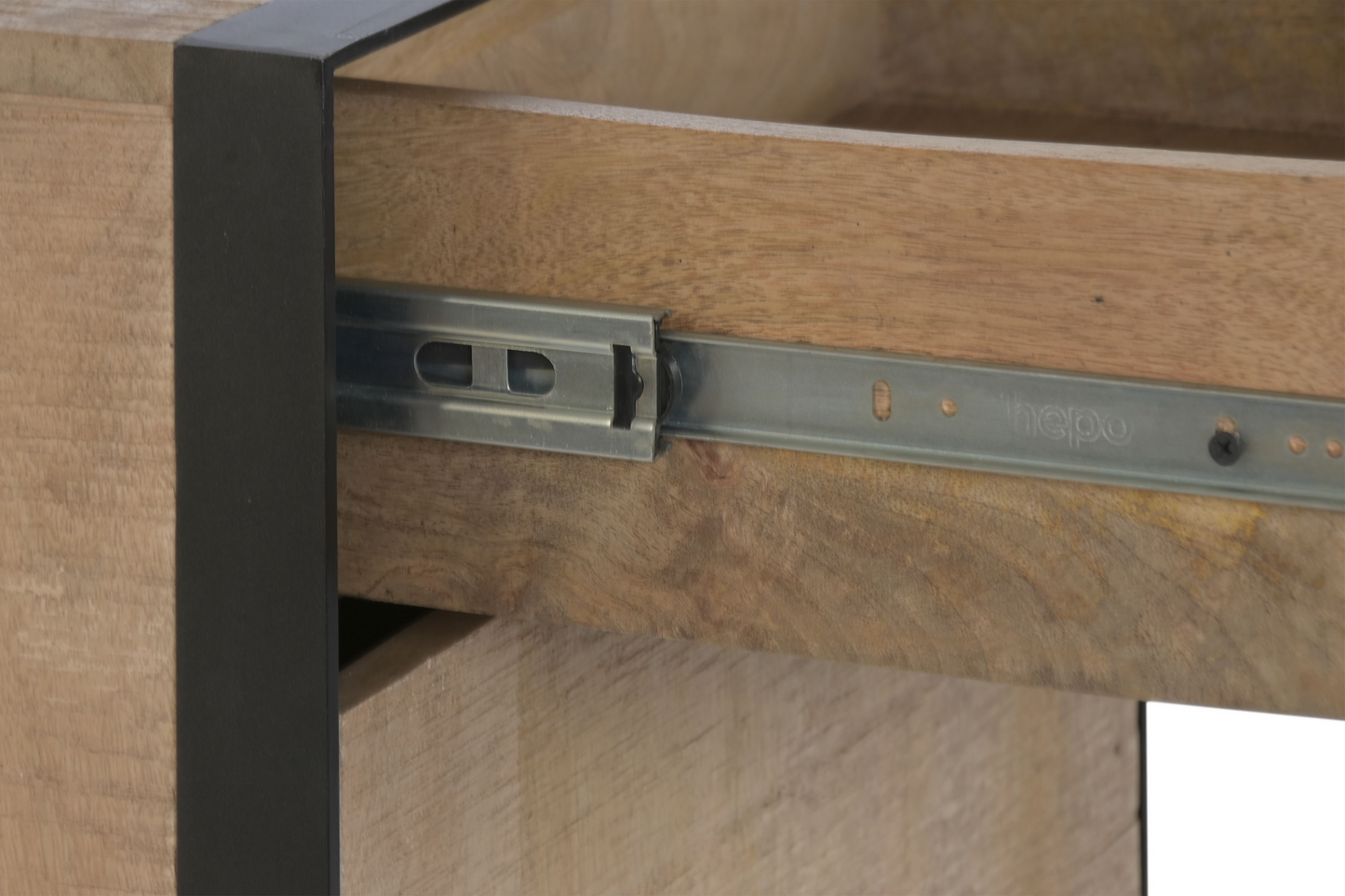 SOLID MANGO WOOD BEDSIDE TABLE