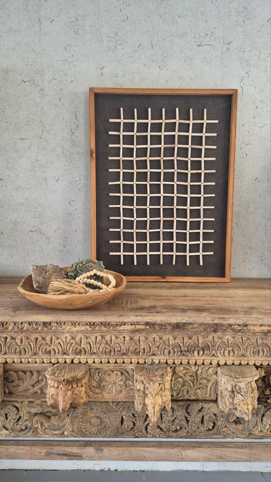 PICTURE RECYCLED WOOD 62/82