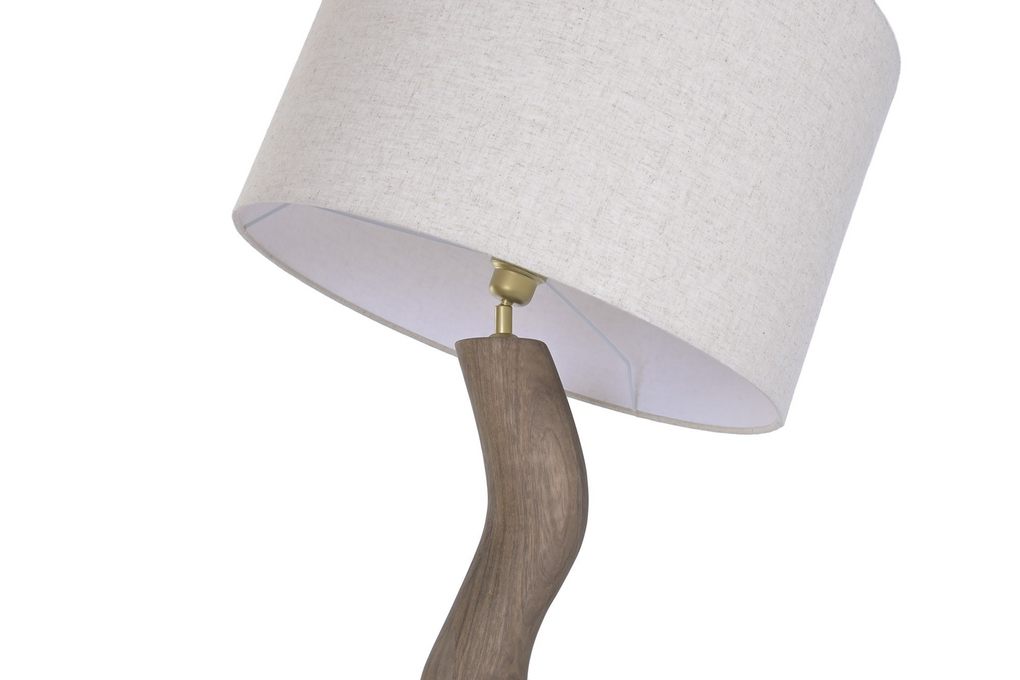 MANGO WOOD FLOOR LAMP
