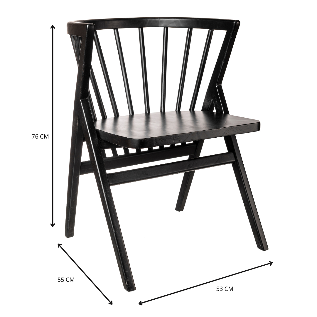 BONANOVA BLACK CHAIR